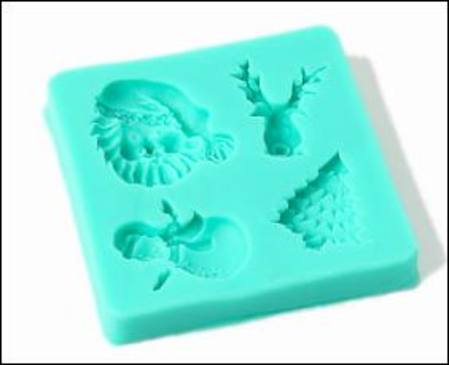 Assorted Christmas Silicone Mould