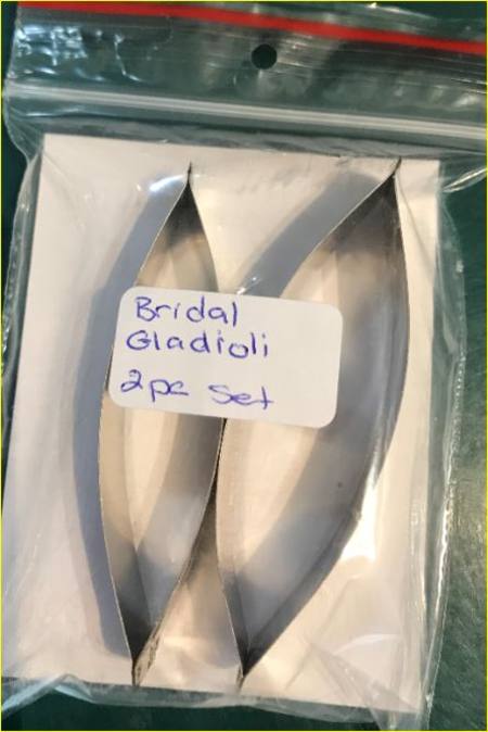 Bridal Gladioli Stainless Steel Cutters