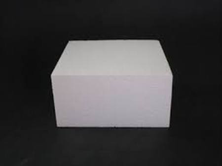 4 x 3 inch Square Foam Cake Dummy
